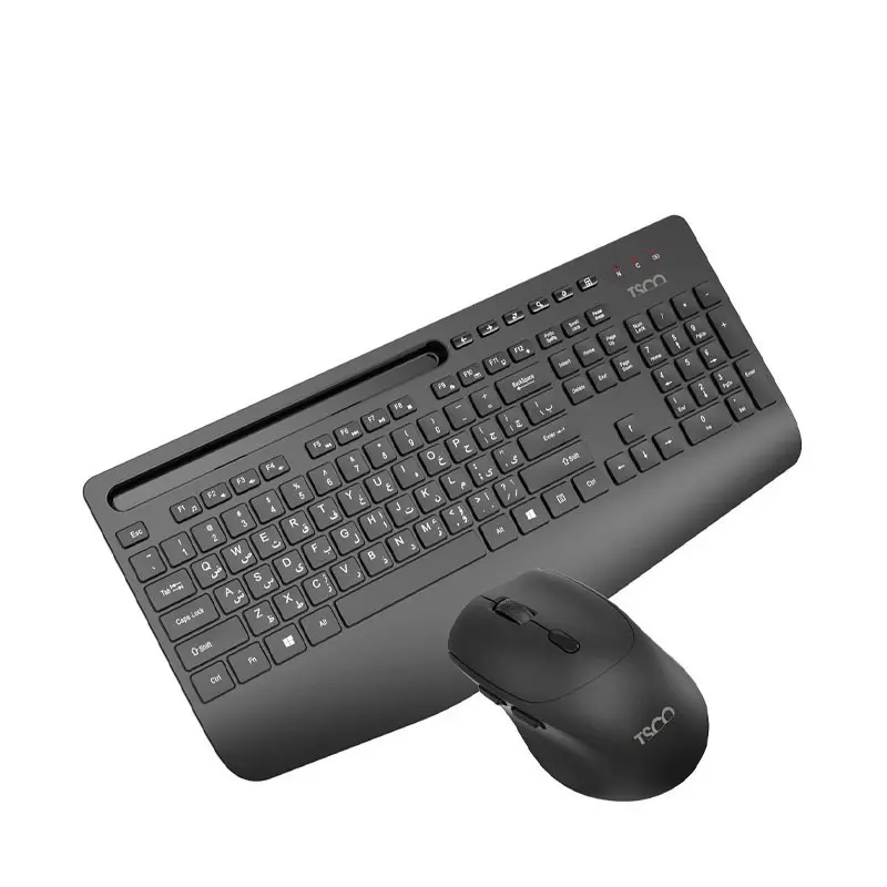 کیبورد و ماوس بی‌سیم تسکو مدل TKM 7025W-1